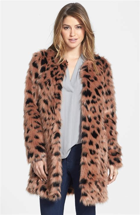 michael kors robe longue|faux fur coat Michael Kors.